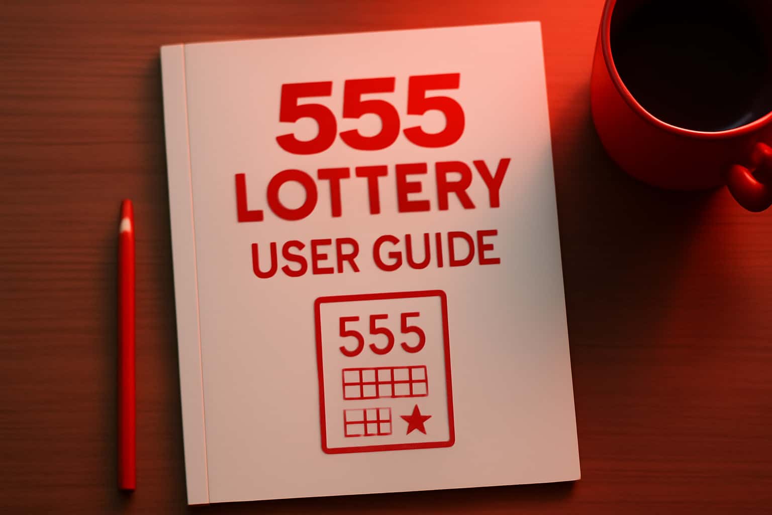 An informative representation of the 555 Lottery User Guide.