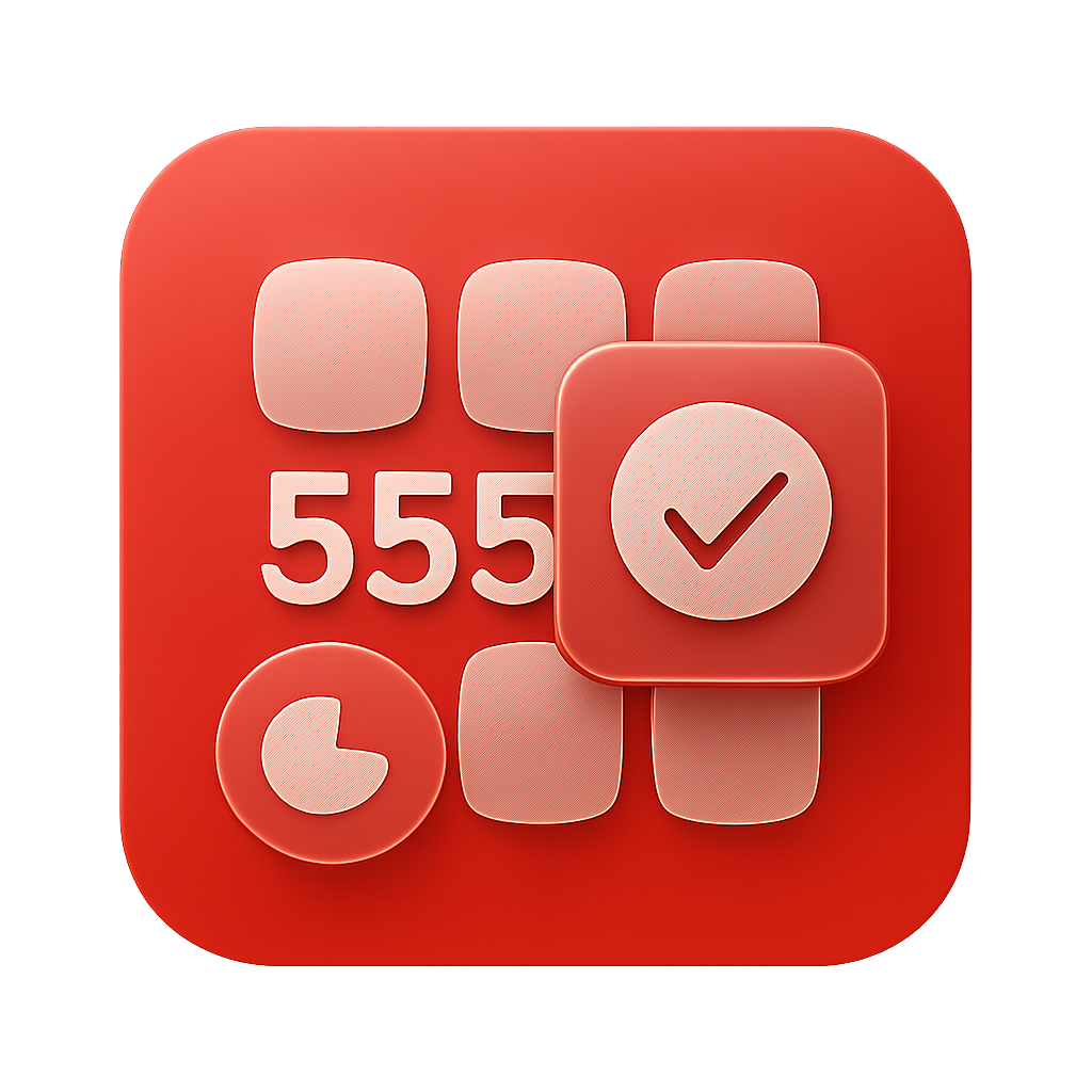 An icon depicting optimization strategies for accessing the 555 Lottery.