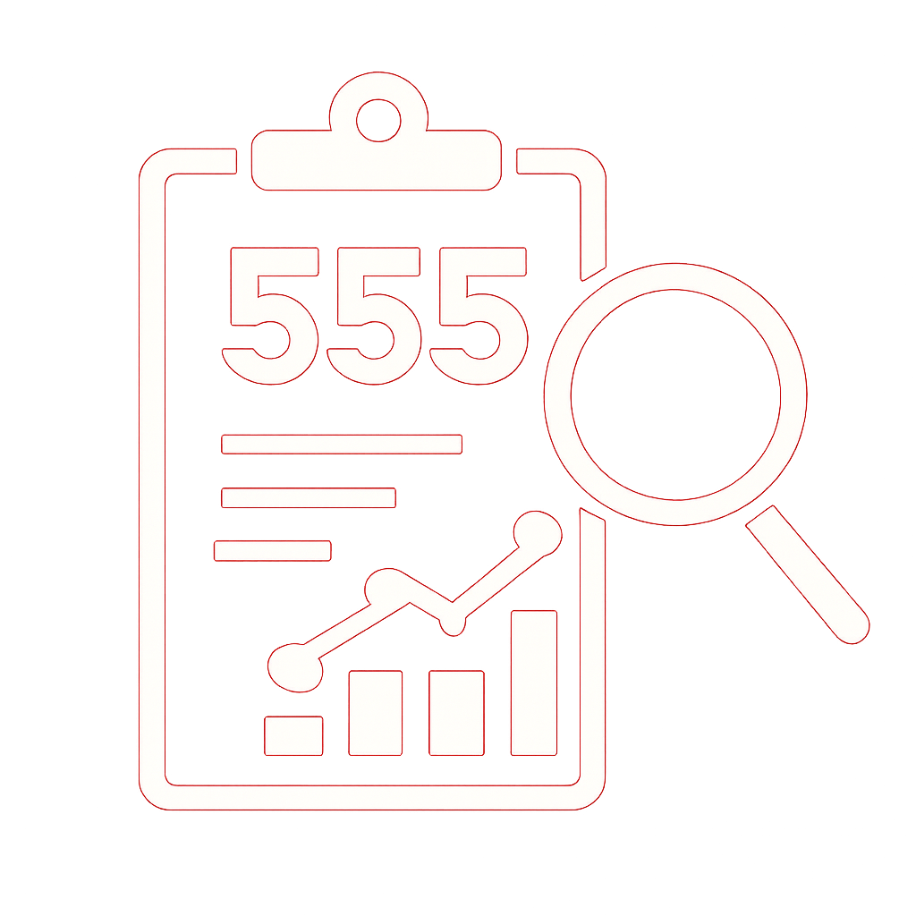 An icon depicting optimization strategies for accessing the 555 Lottery.