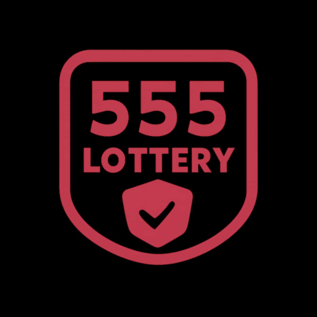 Professional icon representing the safety of 555 Lottery on Android.