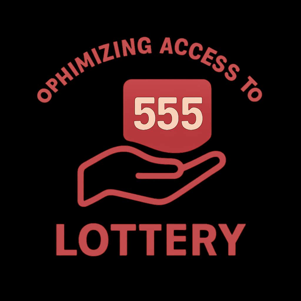 An icon depicting optimization strategies for accessing the 555 Lottery.